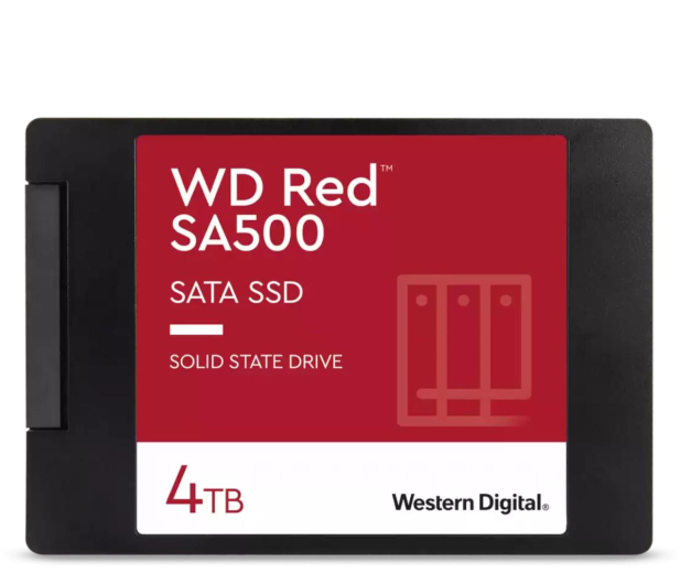 WD 4TB 2,5" SATA SSD Red SA500 WDS400T2R0A - 1259120 - zdjęcie